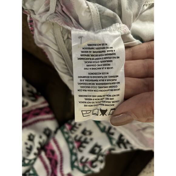 Wrangler Women's Retro Off The Shoulder Top Lrg NWT Aztec‎ Western Rodeo Blouse - Picture 9 of 9